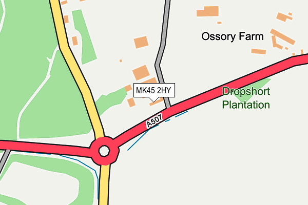 MK45 2HY map - OS OpenMap – Local (Ordnance Survey) MK45 2HY map - OS OpenMap – Local (Ordnance Survey)