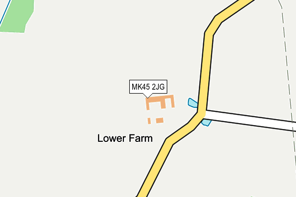MK45 2JG map - OS OpenMap – Local (Ordnance Survey) MK45 2JG map - OS OpenMap – Local (Ordnance Survey)