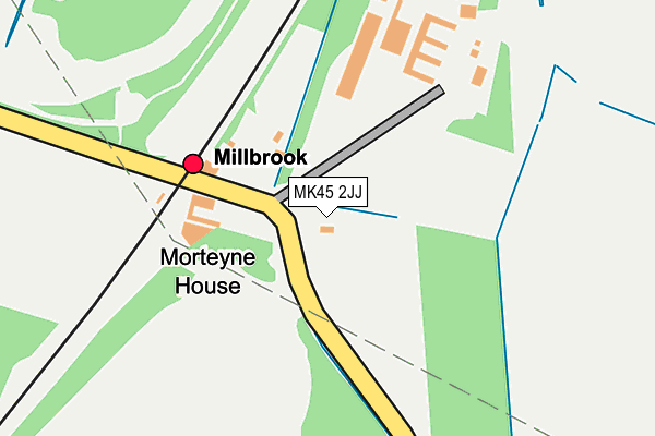 MK45 2JJ map - OS OpenMap – Local (Ordnance Survey) MK45 2JJ map - OS OpenMap – Local (Ordnance Survey)