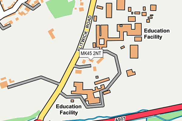 MK45 2NT map - OS OpenMap – Local (Ordnance Survey) MK45 2NT map - OS OpenMap – Local (Ordnance Survey)