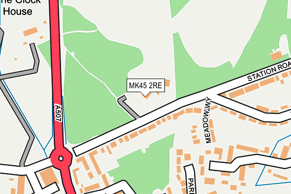 MK45 2RE map - OS OpenMap – Local (Ordnance Survey) MK45 2RE map - OS OpenMap – Local (Ordnance Survey)