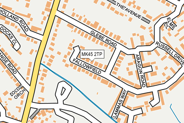 MK45 2TP map - OS OpenMap – Local (Ordnance Survey) MK45 2TP map - OS OpenMap – Local (Ordnance Survey)