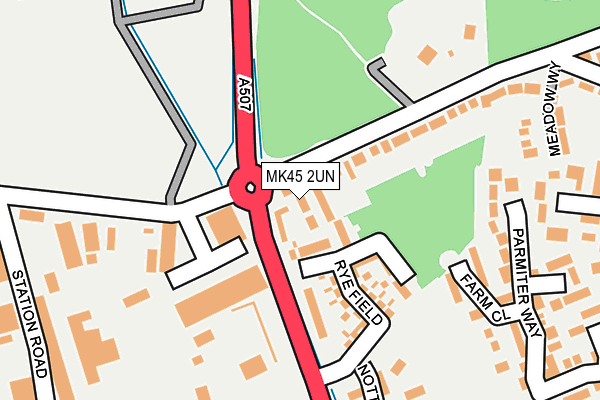 MK45 2UN map - OS OpenMap – Local (Ordnance Survey) MK45 2UN map - OS OpenMap – Local (Ordnance Survey)