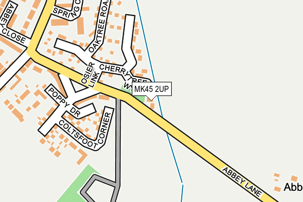 MK45 2UP map - OS OpenMap – Local (Ordnance Survey) MK45 2UP map - OS OpenMap – Local (Ordnance Survey)
