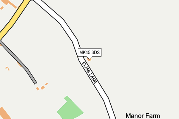 MK45 3DS map - OS OpenMap – Local (Ordnance Survey) MK45 3DS map - OS OpenMap – Local (Ordnance Survey)