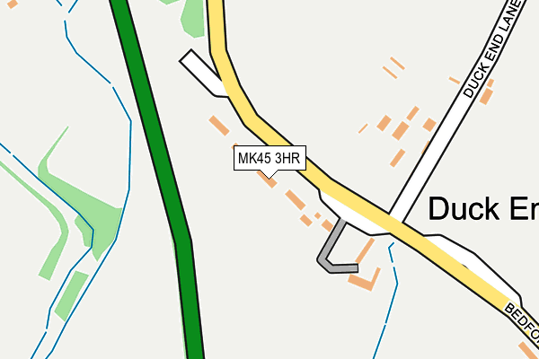 MK45 3HR map - OS OpenMap – Local (Ordnance Survey) MK45 3HR map - OS OpenMap – Local (Ordnance Survey)