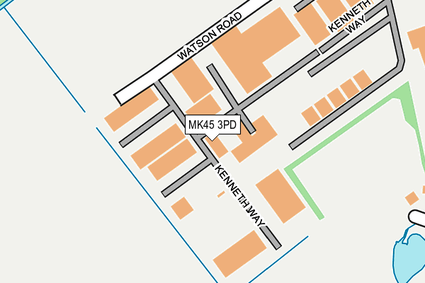 MK45 3PD map - OS OpenMap – Local (Ordnance Survey) MK45 3PD map - OS OpenMap – Local (Ordnance Survey)