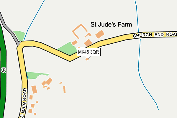 MK45 3QR map - OS OpenMap – Local (Ordnance Survey) MK45 3QR map - OS OpenMap – Local (Ordnance Survey)