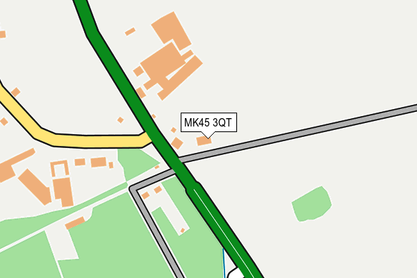 MK45 3QT map - OS OpenMap – Local (Ordnance Survey) MK45 3QT map - OS OpenMap – Local (Ordnance Survey)