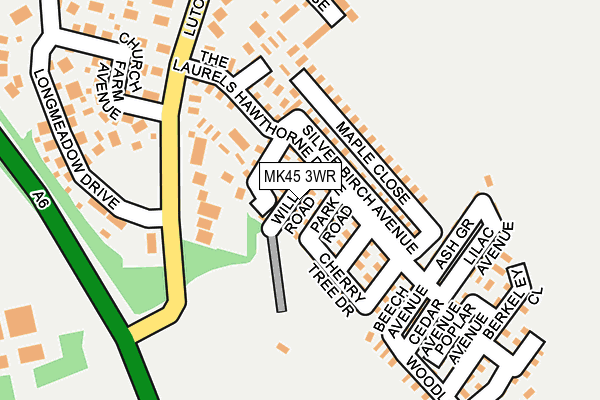 MK45 3WR map - OS OpenMap – Local (Ordnance Survey) MK45 3WR map - OS OpenMap – Local (Ordnance Survey)