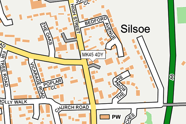 MK45 4DY map - OS OpenMap – Local (Ordnance Survey) MK45 4DY map - OS OpenMap – Local (Ordnance Survey)