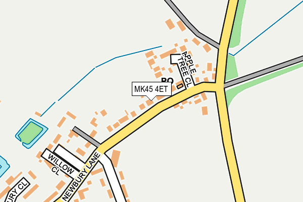 MK45 4ET map - OS OpenMap – Local (Ordnance Survey) MK45 4ET map - OS OpenMap – Local (Ordnance Survey)
