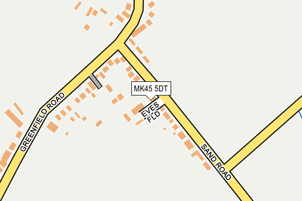 MK45 5DT map - OS OpenMap – Local (Ordnance Survey) MK45 5DT map - OS OpenMap – Local (Ordnance Survey)