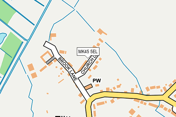 MK45 5EL map - OS OpenMap – Local (Ordnance Survey) MK45 5EL map - OS OpenMap – Local (Ordnance Survey)