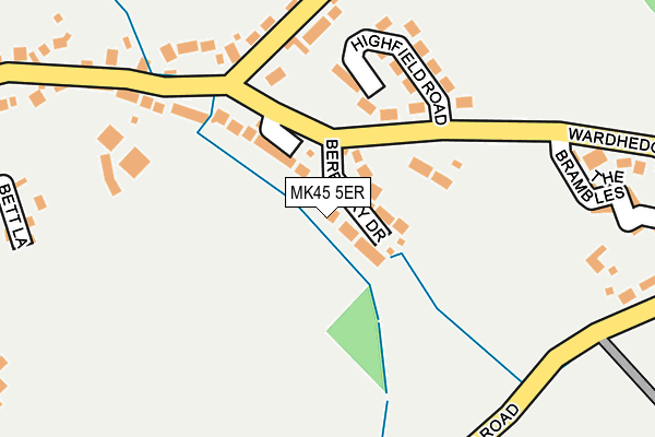 MK45 5ER map - OS OpenMap – Local (Ordnance Survey) MK45 5ER map - OS OpenMap – Local (Ordnance Survey)