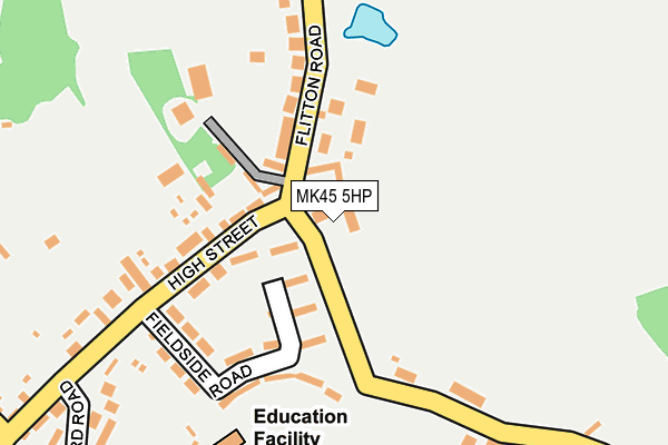 MK45 5HP map - OS OpenMap – Local (Ordnance Survey) MK45 5HP map - OS OpenMap – Local (Ordnance Survey)
