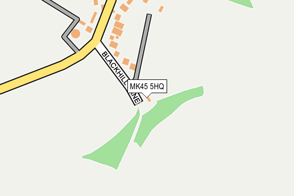MK45 5HQ map - OS OpenMap – Local (Ordnance Survey) MK45 5HQ map - OS OpenMap – Local (Ordnance Survey)