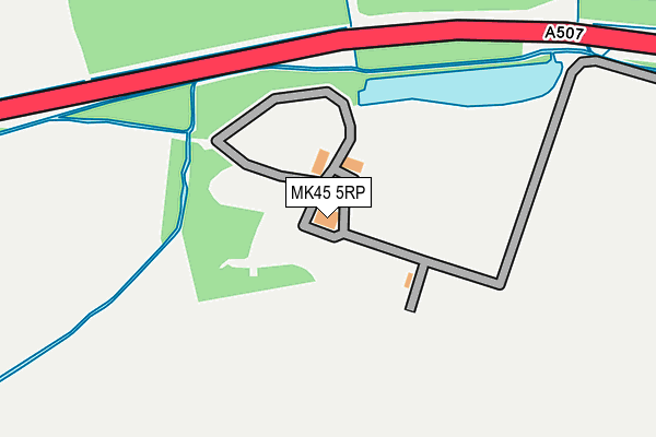 MK45 5RP map - OS OpenMap – Local (Ordnance Survey) MK45 5RP map - OS OpenMap – Local (Ordnance Survey)