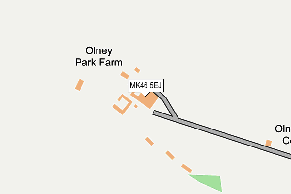 MK46 5EJ map - OS OpenMap – Local (Ordnance Survey) MK46 5EJ map - OS OpenMap – Local (Ordnance Survey)