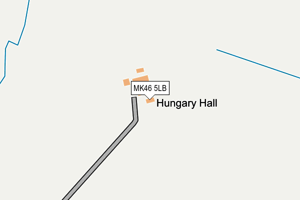MK46 5LB map - OS OpenMap – Local (Ordnance Survey) MK46 5LB map - OS OpenMap – Local (Ordnance Survey)