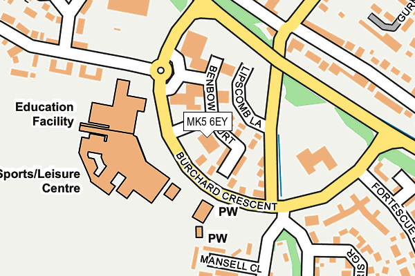 MK5 6EY map - OS OpenMap – Local (Ordnance Survey) MK5 6EY map - OS OpenMap – Local (Ordnance Survey)
