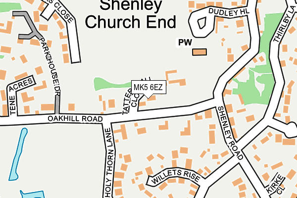MK5 6EZ map - OS OpenMap – Local (Ordnance Survey) MK5 6EZ map - OS OpenMap – Local (Ordnance Survey)