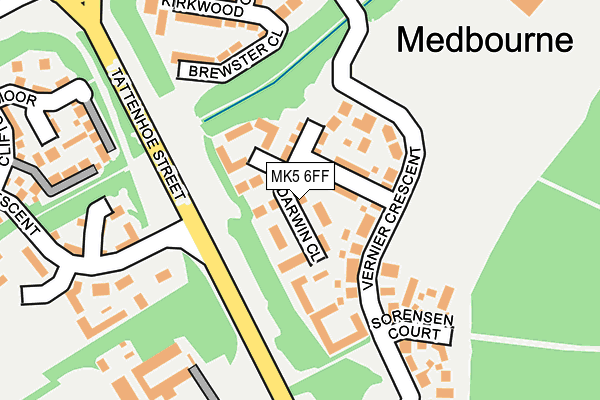 MK5 6FF map - OS OpenMap – Local (Ordnance Survey) MK5 6FF map - OS OpenMap – Local (Ordnance Survey)