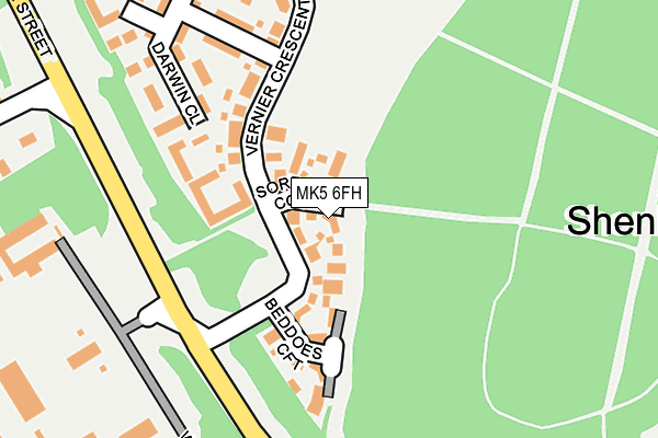 MK5 6FH map - OS OpenMap – Local (Ordnance Survey) MK5 6FH map - OS OpenMap – Local (Ordnance Survey)