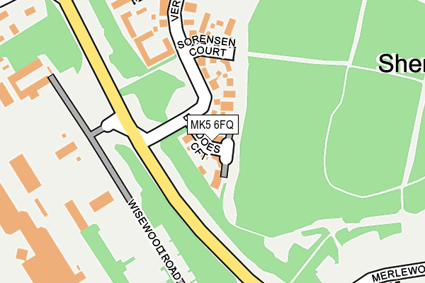MK5 6FQ map - OS OpenMap – Local (Ordnance Survey) MK5 6FQ map - OS OpenMap – Local (Ordnance Survey)