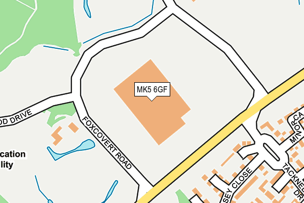 MK5 6GF map - OS OpenMap – Local (Ordnance Survey) MK5 6GF map - OS OpenMap – Local (Ordnance Survey)