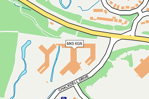 MK5 6GN map - OS OpenMap – Local (Ordnance Survey) MK5 6GN map - OS OpenMap – Local (Ordnance Survey)