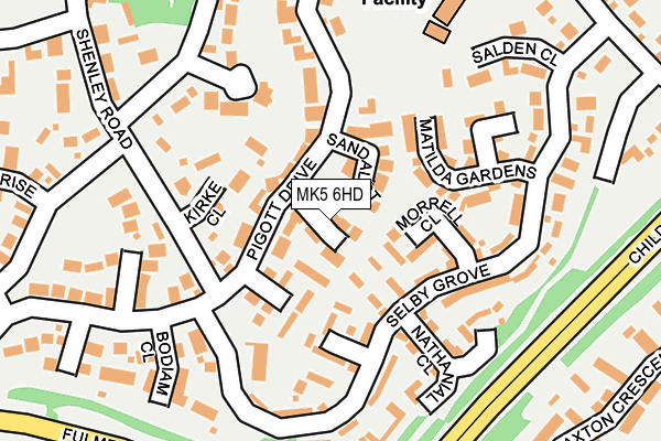 MK5 6HD map - OS OpenMap – Local (Ordnance Survey) MK5 6HD map - OS OpenMap – Local (Ordnance Survey)