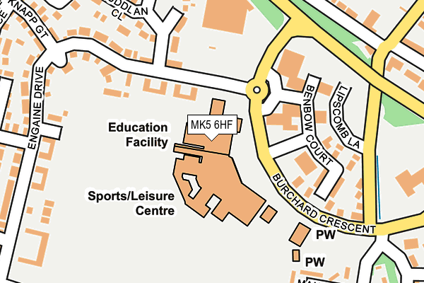 MK5 6HF map - OS OpenMap – Local (Ordnance Survey) MK5 6HF map - OS OpenMap – Local (Ordnance Survey)