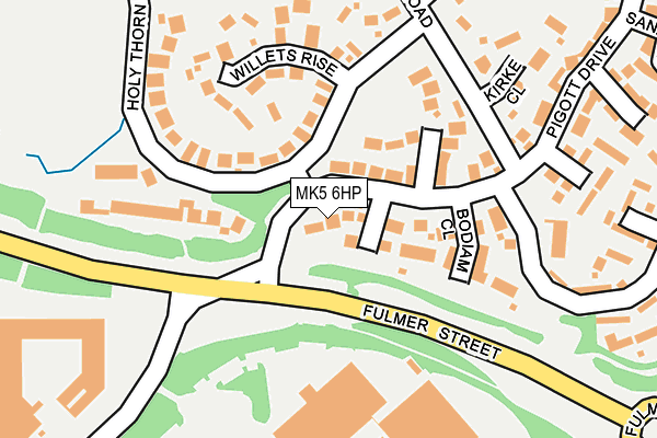 MK5 6HP map - OS OpenMap – Local (Ordnance Survey) MK5 6HP map - OS OpenMap – Local (Ordnance Survey)