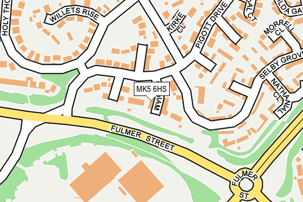 MK5 6HS map - OS OpenMap – Local (Ordnance Survey) MK5 6HS map - OS OpenMap – Local (Ordnance Survey)