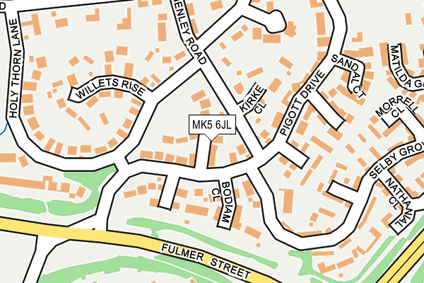 MK5 6JL map - OS OpenMap – Local (Ordnance Survey) MK5 6JL map - OS OpenMap – Local (Ordnance Survey)