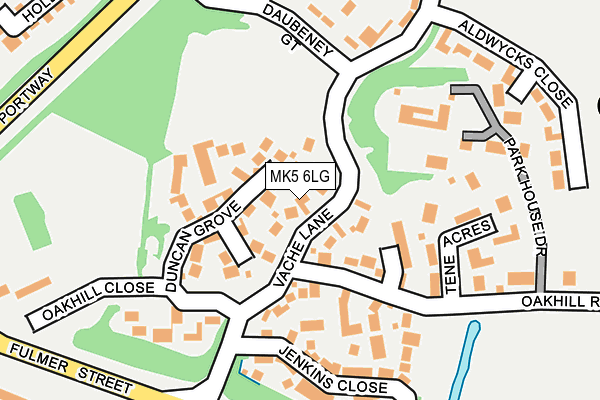 MK5 6LG map - OS OpenMap – Local (Ordnance Survey) MK5 6LG map - OS OpenMap – Local (Ordnance Survey)