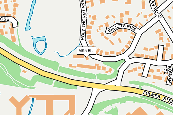MK5 6LJ map - OS OpenMap – Local (Ordnance Survey) MK5 6LJ map - OS OpenMap – Local (Ordnance Survey)