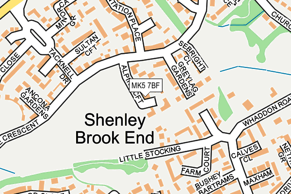 MK5 7BF map - OS OpenMap – Local (Ordnance Survey) MK5 7BF map - OS OpenMap – Local (Ordnance Survey)