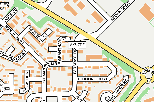 MK5 7DE map - OS OpenMap – Local (Ordnance Survey) MK5 7DE map - OS OpenMap – Local (Ordnance Survey)