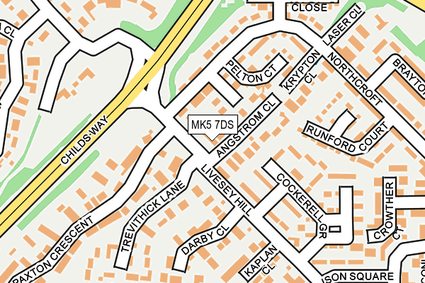 MK5 7DS map - OS OpenMap – Local (Ordnance Survey) MK5 7DS map - OS OpenMap – Local (Ordnance Survey)