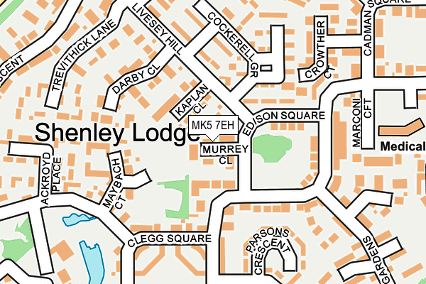 MK5 7EH map - OS OpenMap – Local (Ordnance Survey) MK5 7EH map - OS OpenMap – Local (Ordnance Survey)