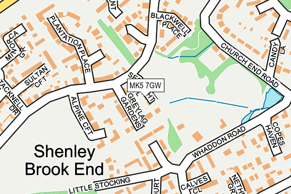 MK5 7GW map - OS OpenMap – Local (Ordnance Survey) MK5 7GW map - OS OpenMap – Local (Ordnance Survey)