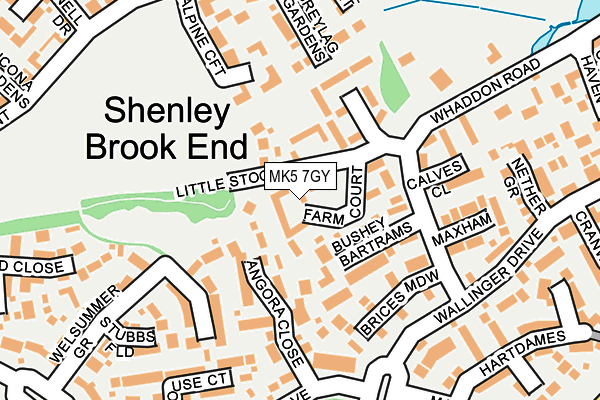 MK5 7GY map - OS OpenMap – Local (Ordnance Survey) MK5 7GY map - OS OpenMap – Local (Ordnance Survey)