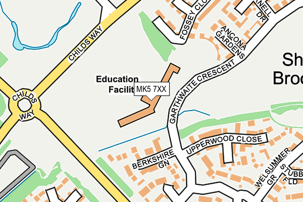 MK5 7XX map - OS OpenMap – Local (Ordnance Survey) MK5 7XX map - OS OpenMap – Local (Ordnance Survey)