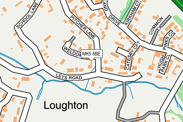 MK5 8BE map - OS OpenMap – Local (Ordnance Survey) MK5 8BE map - OS OpenMap – Local (Ordnance Survey)