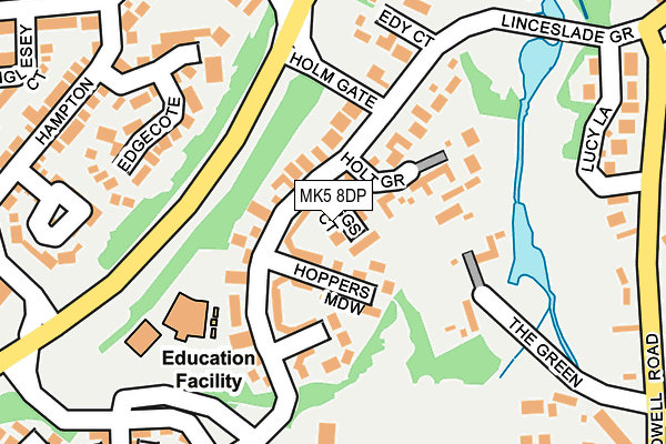 MK5 8DP map - OS OpenMap – Local (Ordnance Survey) MK5 8DP map - OS OpenMap – Local (Ordnance Survey)