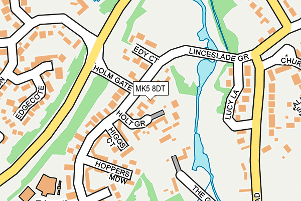 MK5 8DT map - OS OpenMap – Local (Ordnance Survey) MK5 8DT map - OS OpenMap – Local (Ordnance Survey)