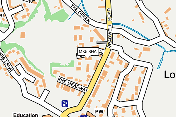 MK5 8HA map - OS OpenMap – Local (Ordnance Survey) MK5 8HA map - OS OpenMap – Local (Ordnance Survey)