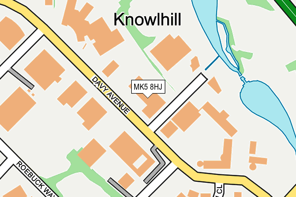 MK5 8HJ map - OS OpenMap – Local (Ordnance Survey) MK5 8HJ map - OS OpenMap – Local (Ordnance Survey)